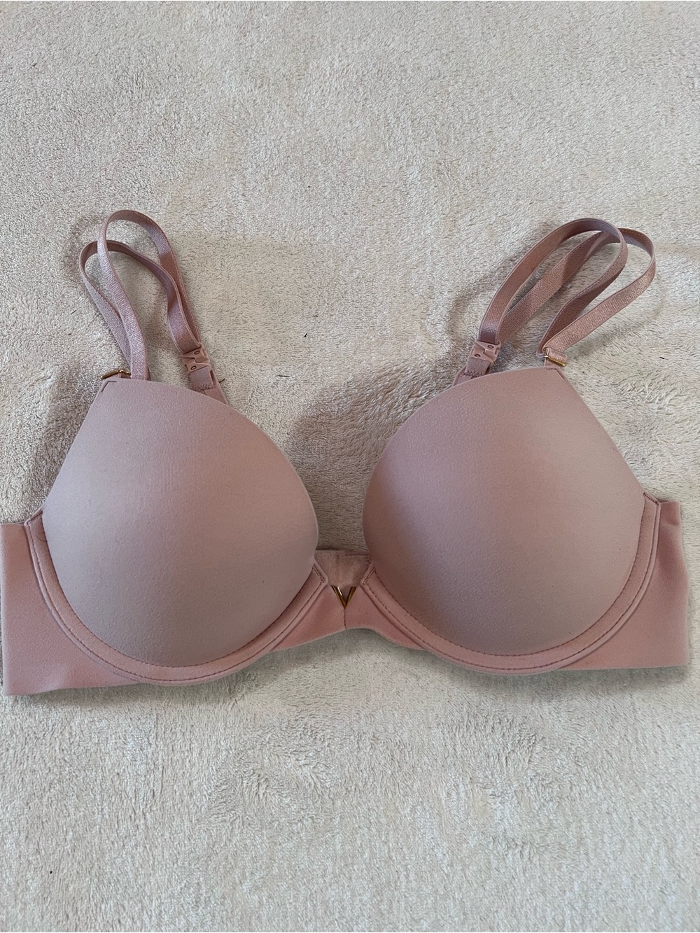 Victoria’s Secret love cloud push up bra Macaron beige 32c